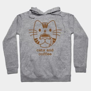 Cats and Coffee Hoodie